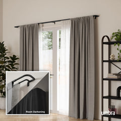 Twilight Double Blackout Curtain Rod