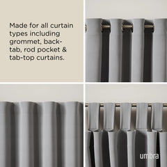 Flute Curtain Rod